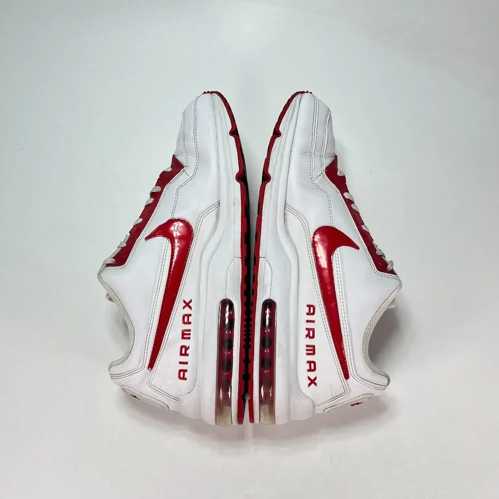 Nike Air Max LTD 3 White University Red Low Top Sneakers 687977-160 Mens Size 14